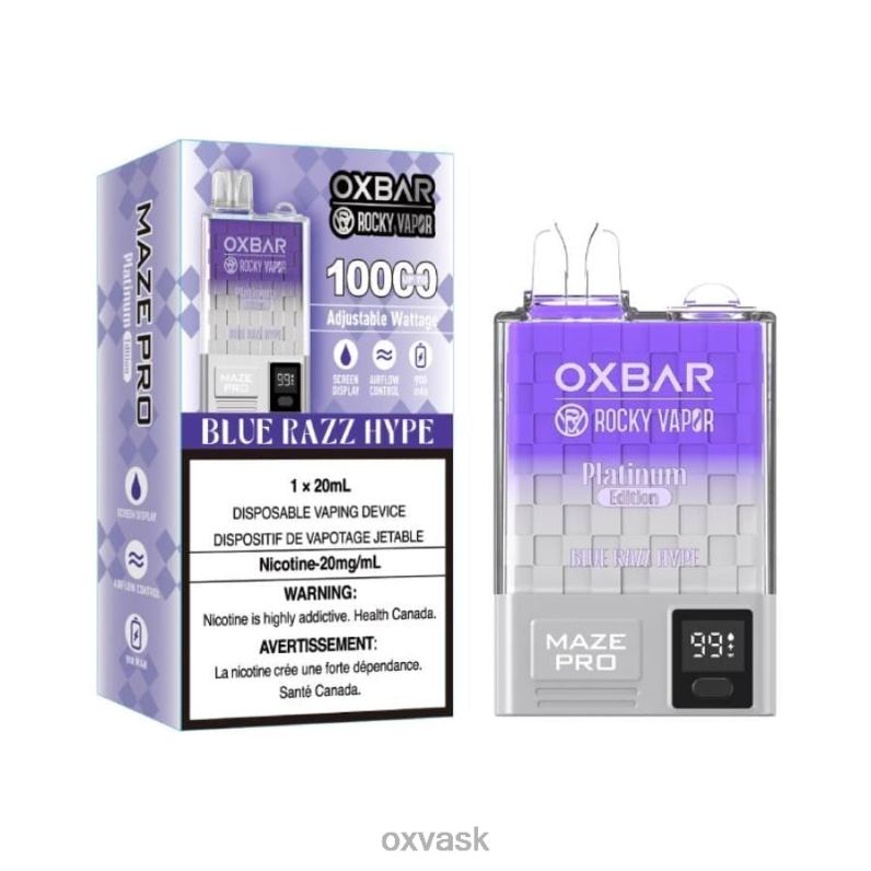 blue razz humbuk 860RN16 OXVA Vape Sale | OXVA OXBAR MAZE PRO 10000