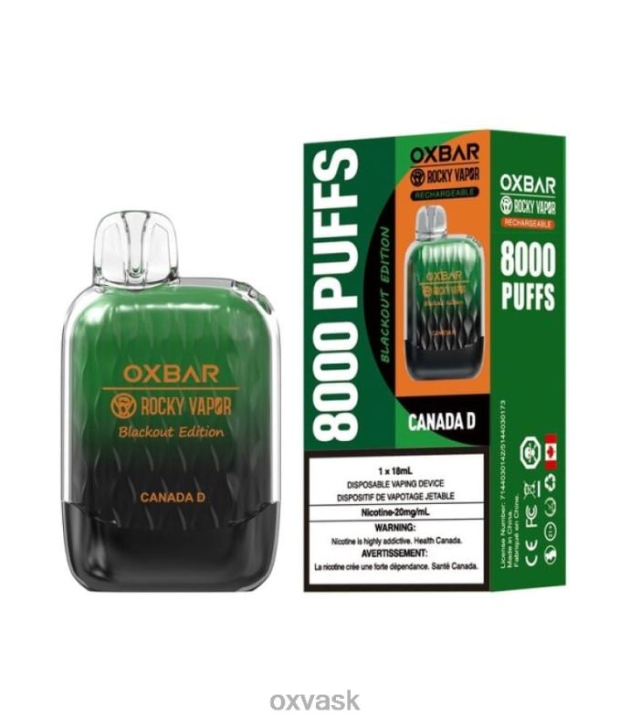 Kanada d 860RN45 OXVA Vape Set | OXVA OXBAR G8000