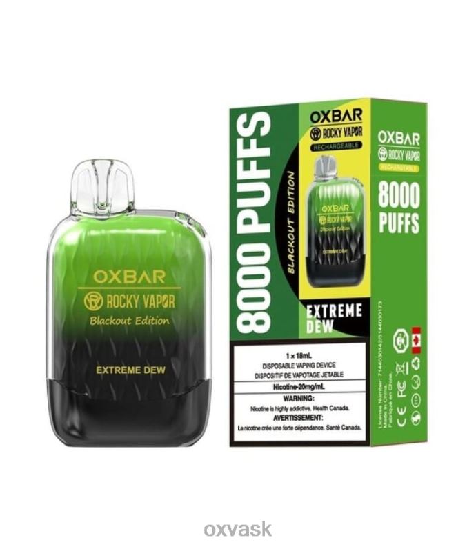 extrémne rosenie 860RN43 OXVA Vape Pod | OXVA OXBAR G8000