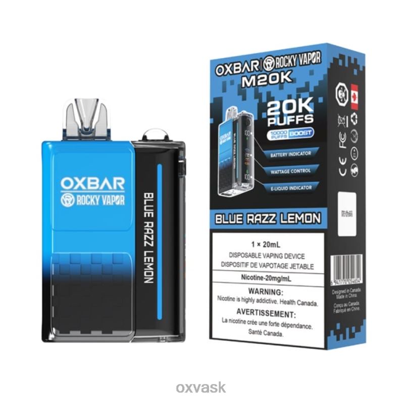 modrý razz citrón 860RN2 OXVA Slovakia | OXVA OXBAR M20K