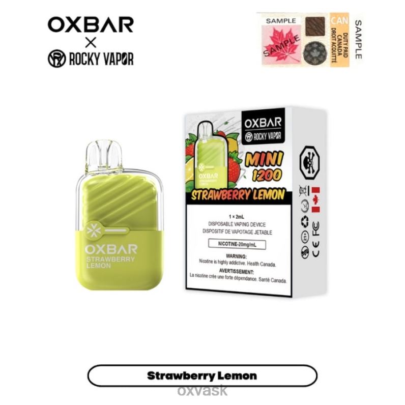 jahodový citrón 860RN19 OXVA Shop | OXVA OXBAR MINI 1200