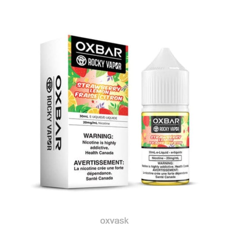 jahodový citrón 860RN52 OXVA Slovakia | OXVA OXBAR 30 ml soli nic