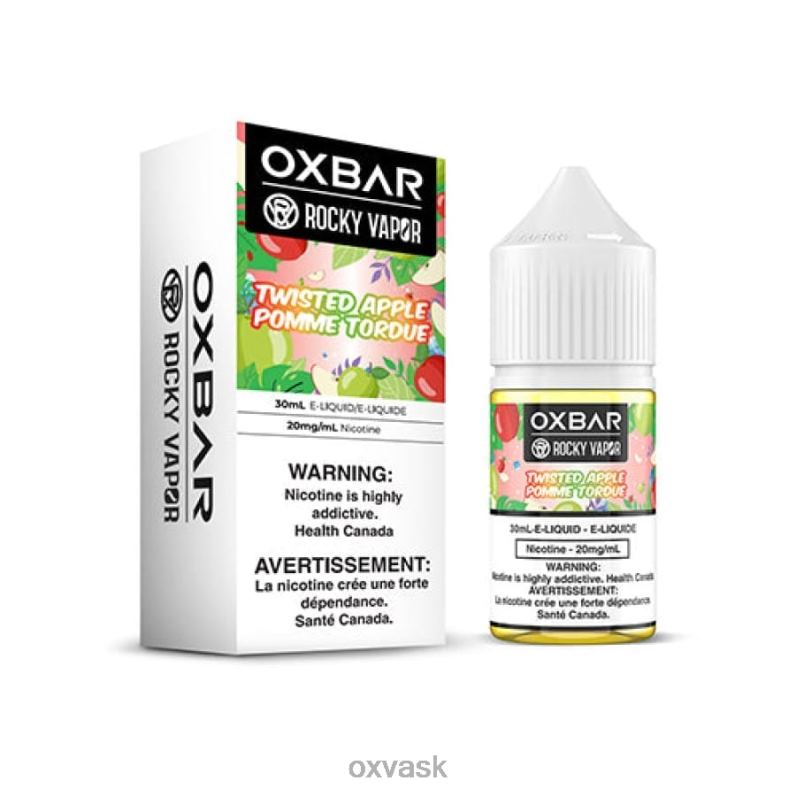 skrútené jablko 860RN51 OXVA SK | OXVA OXBAR 30 ml soli nic