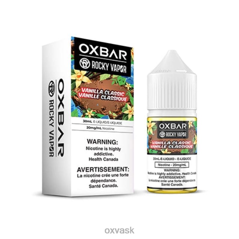 vanilková klasika 860RN50 OXVA Vape Flavors | OXVA OXBAR 30 ml soli nic