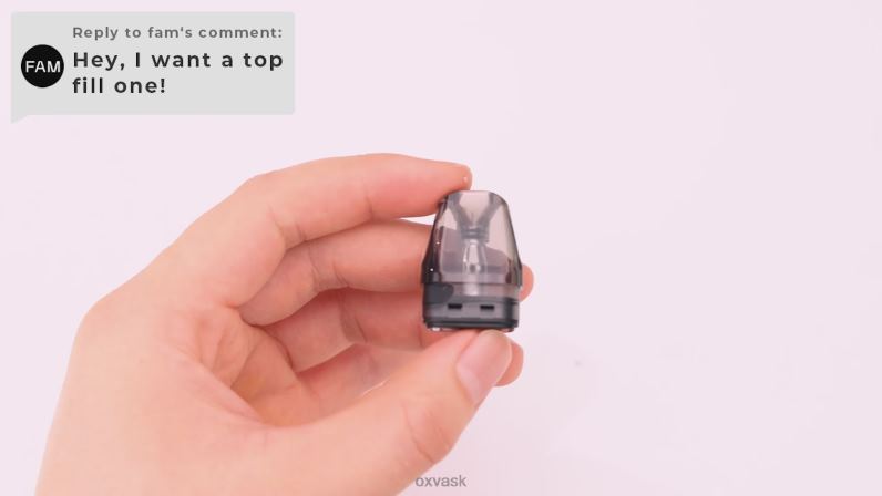 sivá 860RN83 OXVA Vape Pod | OXVA XLIM V3 vrchná náplň kazety
